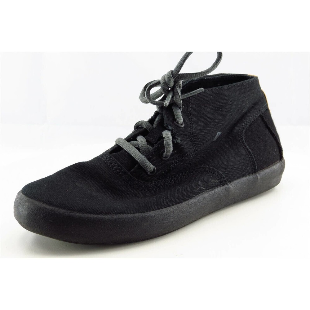 Sperry Top-Sider Boys Shoes Size 3.5 M Black Fabric Sneaker